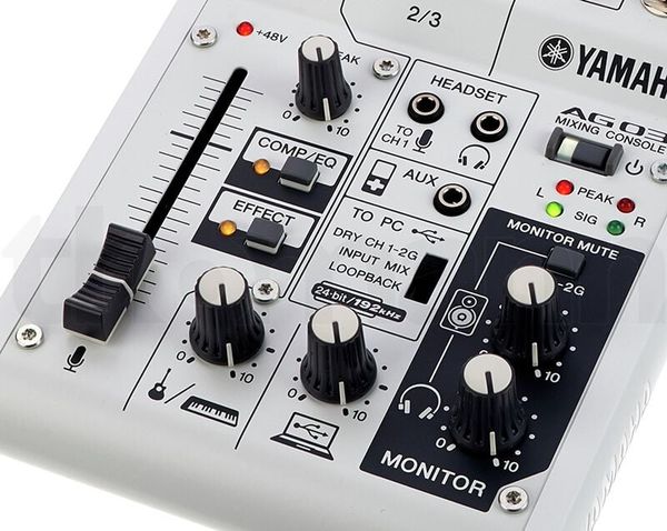 Mixer Yamaha AG03 - Bàn trộn âm thanh all in one