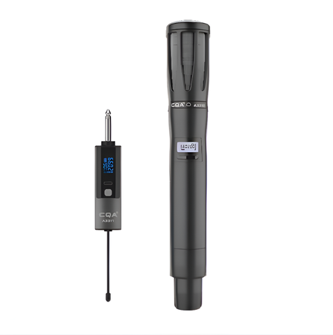 Micro Không dây Cầm Tay UHF CQA 3315 -  Micro Không dây Wireless (Đen) 1 Mic