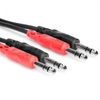 Hosa Stereo Interconnect Dual 1/4'' TRS to Same