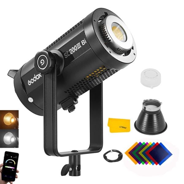 Đèn Led Godox SL200III Bi Color (2800k-6500k) - Godox chính hãng
