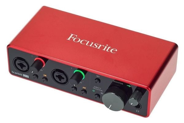 Sound card Focusrite Scarlett Solo 3rd (Gen) - Sound card thu âm