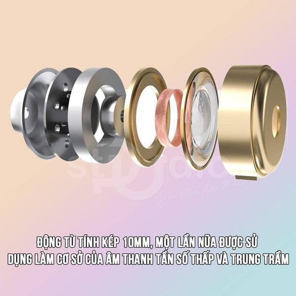 Tai nghe KZ X HBB DQ6S có Micro kèm Tai nghe nhét tai