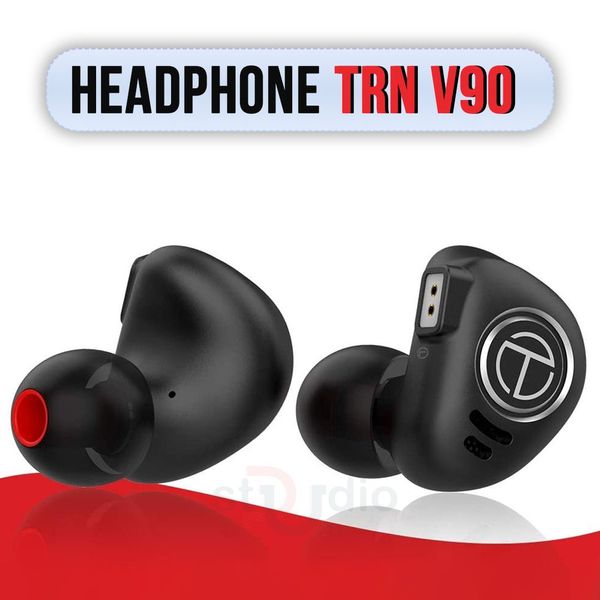 Tai nghe TRN V90 không Mic chính hãng - tai nghe nhét tai livestream