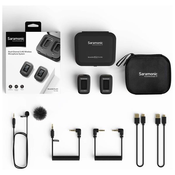 Micro Saramonic Blink 500 Pro B1- Micro cài áo không dây