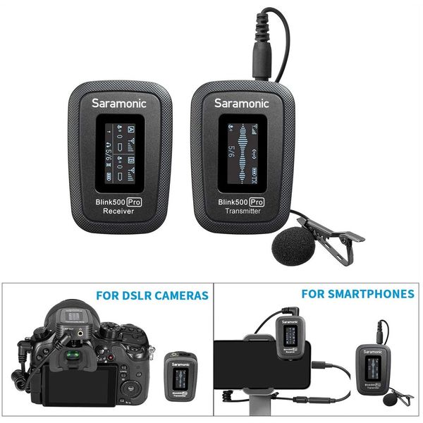 Micro Saramonic Blink 500 Pro B1- Micro cài áo không dây