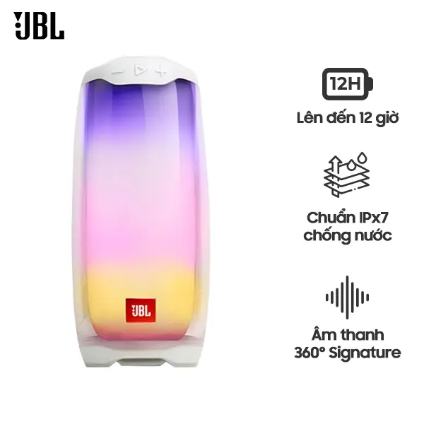 Loa Bluetooth kháng nước JBL PULSE 4, Loa Bluetooth JBL