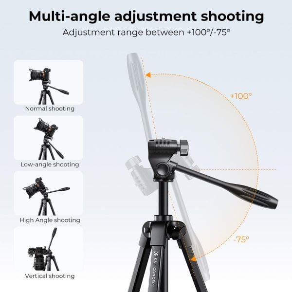 Chân máy ảnh Tripod KF KF09.125 quay phim, chụp ảnh