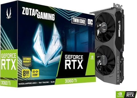 Card màn hình VGA ZOTAC Gaming RTX 3060 Twin Edge 12GB DDR6