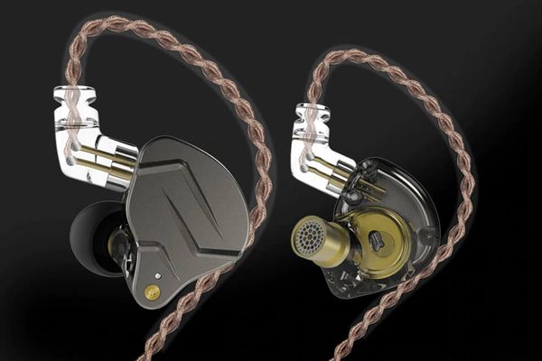 Tai nghe KZ-ZSN PRO Tai nghe nhét tai livestream ( In ear ) màu xám