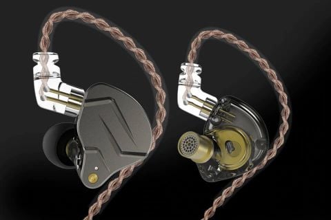 Tai nghe KZ-ZSN PRO Tai nghe nhét tai livestream ( In ear ) màu xám