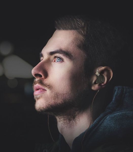 Tai nghe KZ-ZSN PRO Tai nghe nhét tai livestream ( In ear ) màu xanh