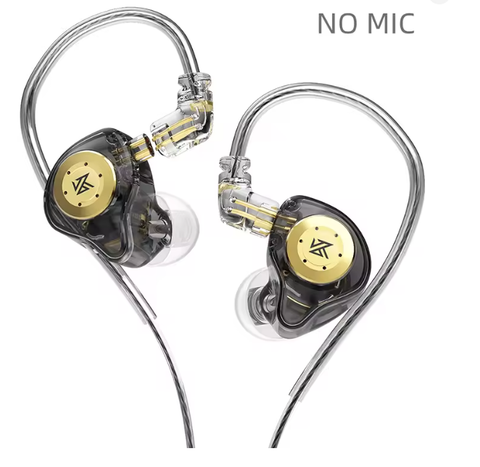 Tai nghe KZ-EDX PRO Tai nghe nhét tai livestream In ear màu đen