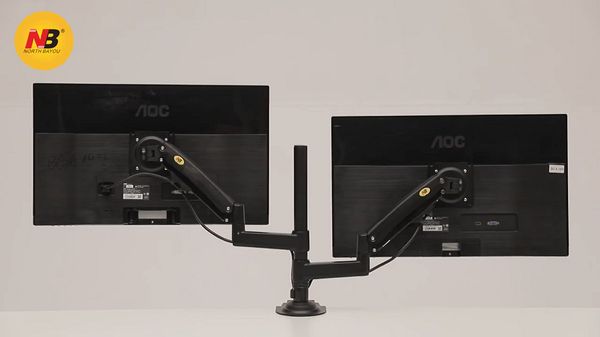 Giá đỡ 2 Màn hình North Bayou H180 (17 inch - 27 inch)