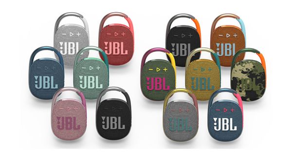 Loa Bluetooth móc treo di động kháng nước JBL CLIP 4, Loa Bluetooth JBL