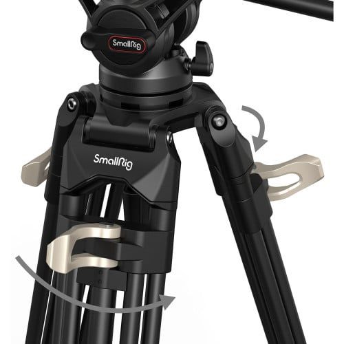 SmallRig Heavy 3751B - Duty Fluid Head Tripod AD-01