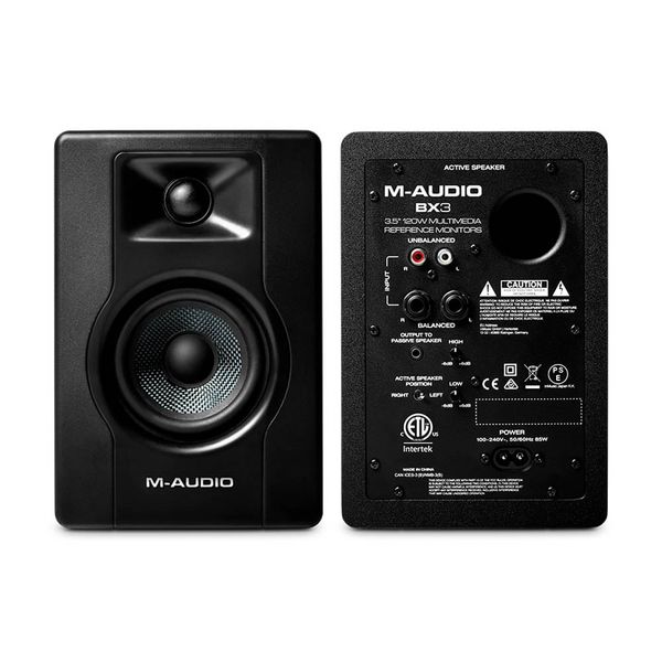 Loa Kiểm Âm M-AUDIO BX3, Monitor Kiểm Âm Studio
