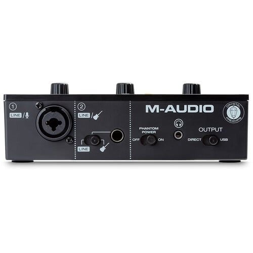 Sound card M-AUDIO M-TRACK SOLO, Sound card thu âm