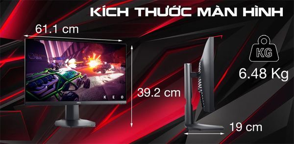 Màn hình Dell G2722H 27 inch 165Hz