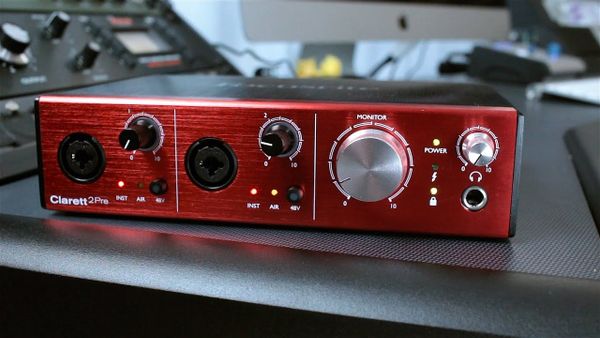 Sound card Focusrite Clarett +2Pre USB-C - Sound card thu âm