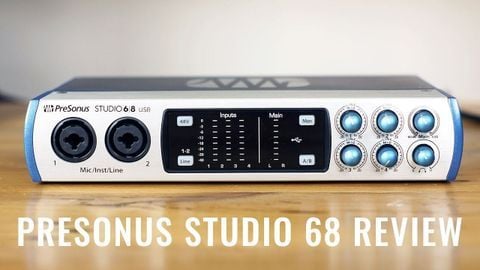 Sound card Presonus Studio 68 - Sound card thu âm