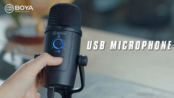 Micro thu âm BOYA BY-PM500 - Micro thu âm cổng USB