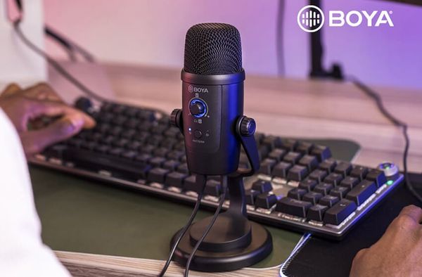 Micro thu âm BOYA BY-PM500 - Micro thu âm cổng USB
