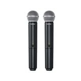 Combo Thu Âm Focusrite Clarett+ 2Pre Micro cầm tay Shure SM58 ( 2 mic )