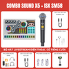 Bộ Livestream X5 Micro cầm tay không dây SM58 ISK