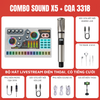 Bộ Livestream Soundcard X5 Micro Thu Âm CQA 3318