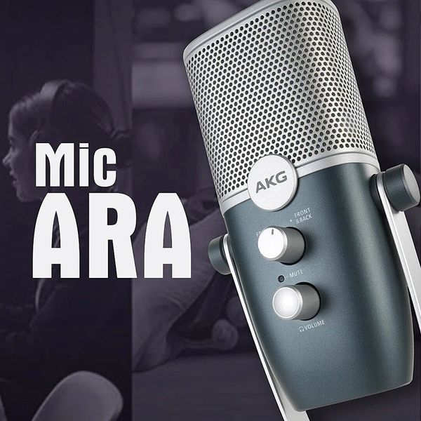 Micro thu âm AKG Ara - Micro thu âm cổng USB