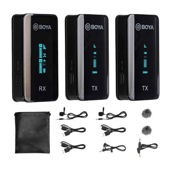 Microphone BOYA BY-XM6 S2 - Micro cài áo không dây