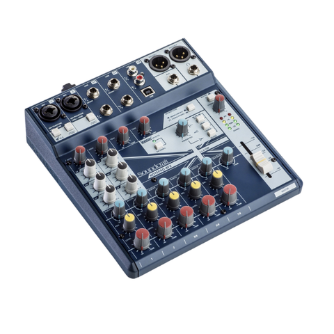 Mixer Analog Soundcraft NOTEPAD 8Fx - Mixer đa năng livestream Karaoke