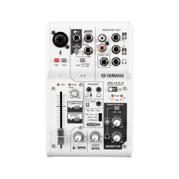 Mixer Yamaha AG03 - Bàn trộn âm thanh all in one