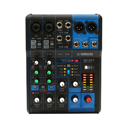 Mixer Yamaha MG06X - Bàn trộn âm thanh all in one