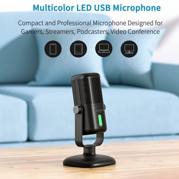 Micro thu âm Saramonic SR-MV2000 - Micro thu âm cổng USB