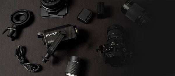 Nanlite FS60B Bi Color Studio Spotlight || Đèn Led Nhiếp Ảnh Studio hai màu Trắng Vàng