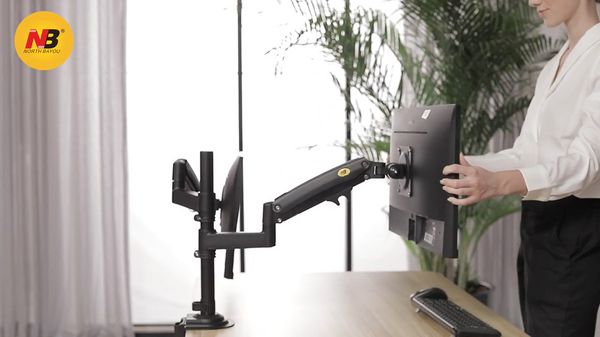 Giá đỡ 2 Màn hình North Bayou H180 (17 inch - 27 inch)
