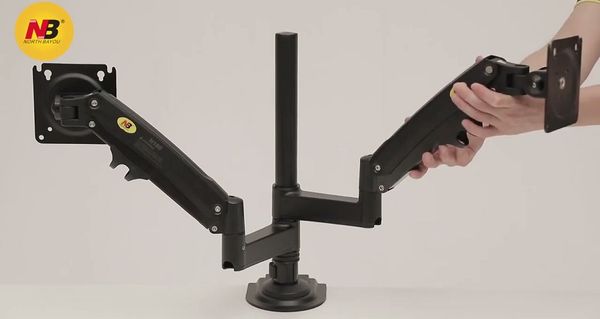 Giá đỡ 2 Màn hình North Bayou H180 (17 inch - 27 inch)