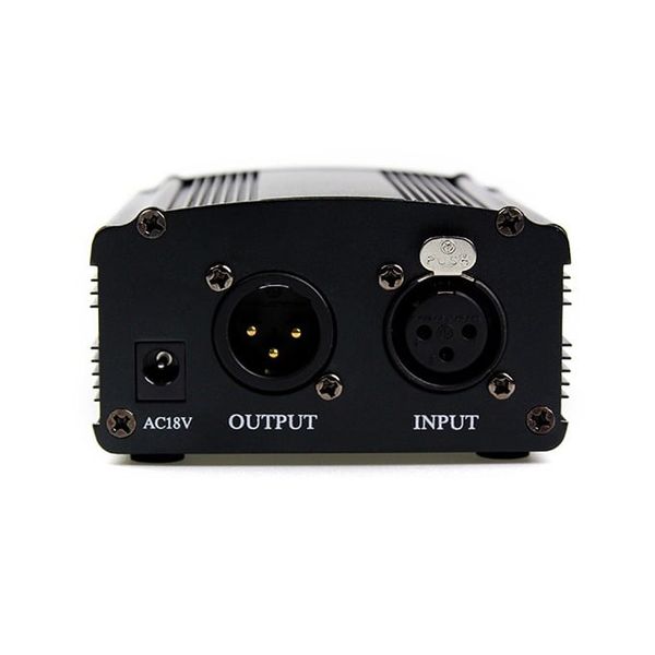 Nguồn phantom 48V - nguồn cung cấp điện cho micro thu âm Condenser