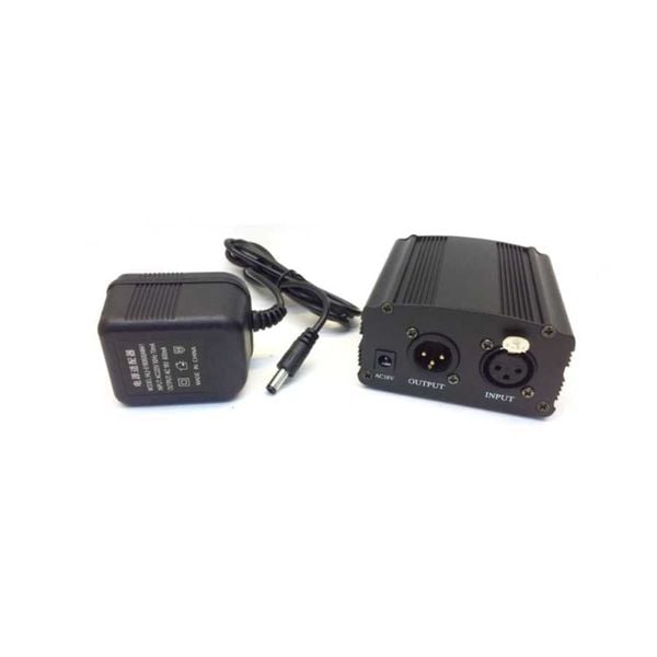 Nguồn phantom 48V - nguồn cung cấp điện cho micro thu âm Condenser