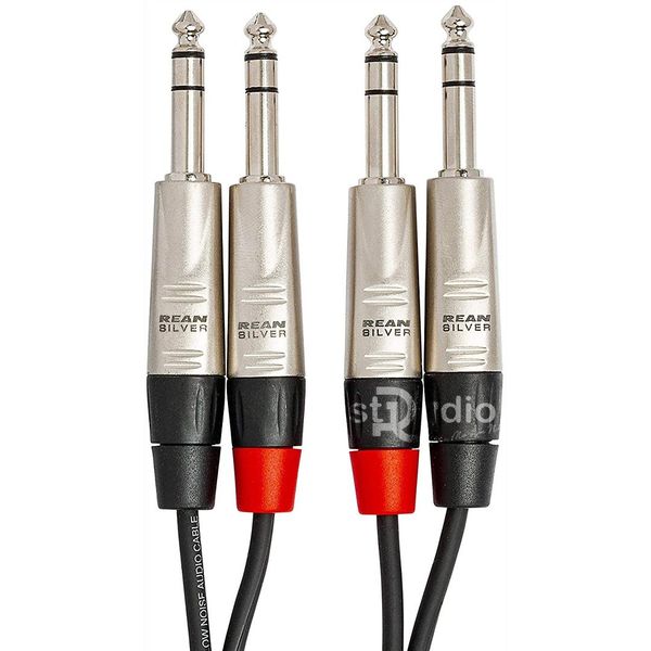 Cáp Hosa Pro 6.5mm ra 6.5mm ( 1.5m dây đôi ) - Stereo Interconnect Dual