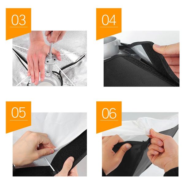 SOFTBOX DÙ TỔ ONG GODOX PORTABLE BOWEN MOUNT 95CM