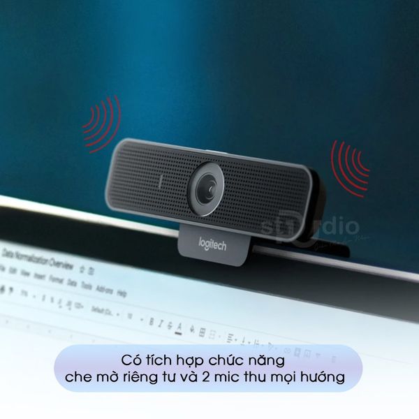 Webcam Logitech C925e - Webcam HD 1080p Zoom 4x
