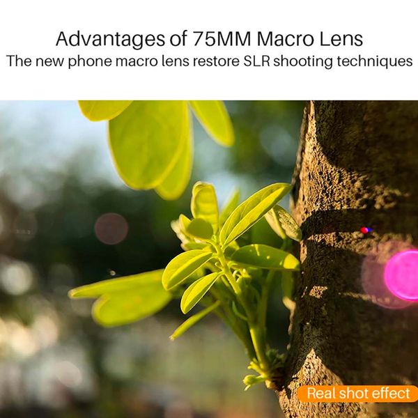 Ulanzi 75mm Lens super macro Ống kính chụp cận cảnh cho điện thoại