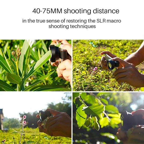 Ulanzi 75mm Lens super macro Ống kính chụp cận cảnh cho điện thoại