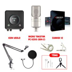 Bộ livestream Icon Usolo - Micro thu âm Takstar PC K200 ( Gen 2 )
