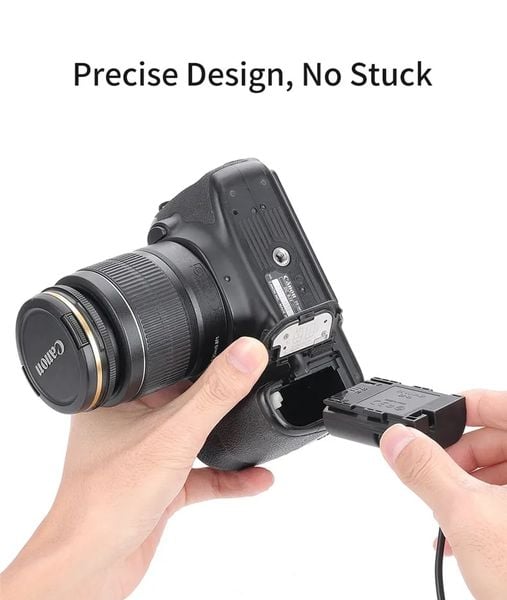 Pin ảo Kingma LP-E6 Type-C, Mới 100% Chính hãng