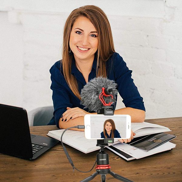 Cáp chuyển đổi Saramonic SR-C2000 3.5mm TRS to Lightning