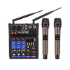 Mixer livestream Karaoke Yamaha G4 USB, Mixer livestream kèm 2 micro không dây