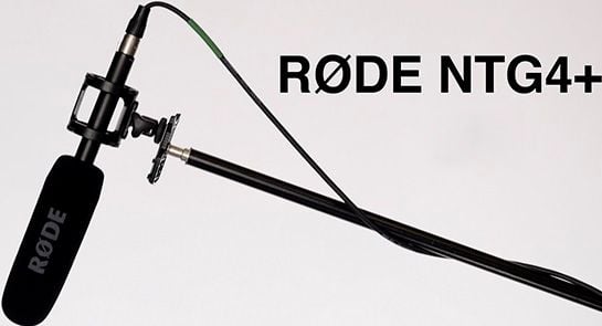 Micro Thu Âm Shotgun Rode NTG4+